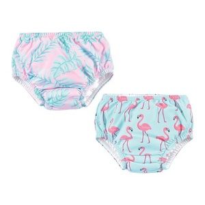Swim diapers Hudson Baby Swim Diapers, flamingos Set of 2